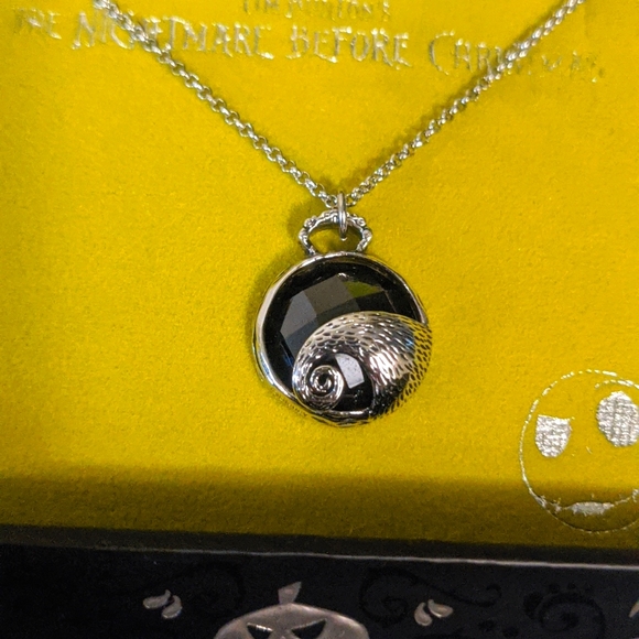 Rocklove x Nightmare Before Christmas Black Sky Necklace - Picture 2 of 5
